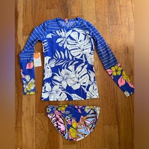 Girl's Maaji Long Sleeve Swimsuit size 14 NWT